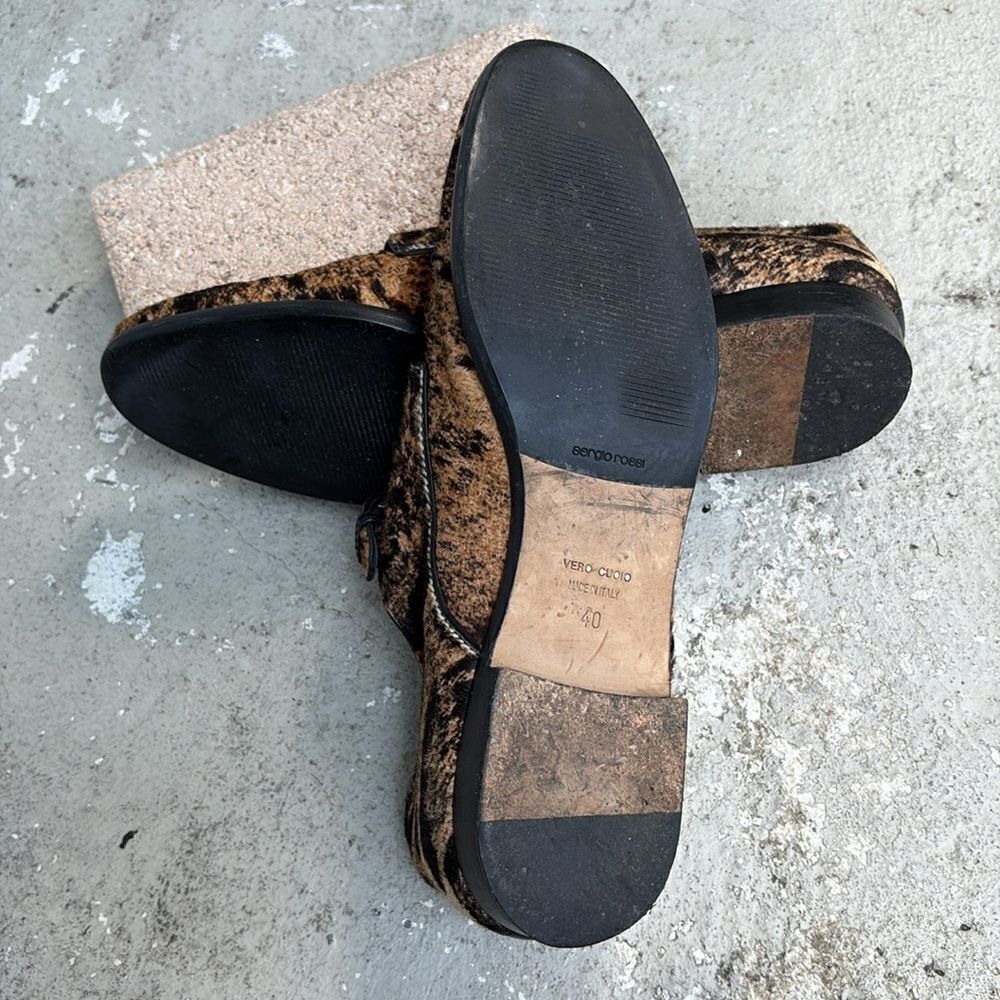 Sergio Rossi pony hair shoes - Picture 7 of 8